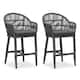 Option Black-counter stool