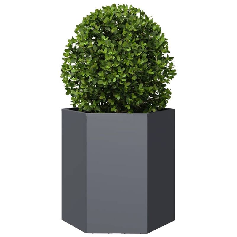 vidaXL Garden Planters Raised Vegetable Bed Elevated Flower Box Outdoor Steel