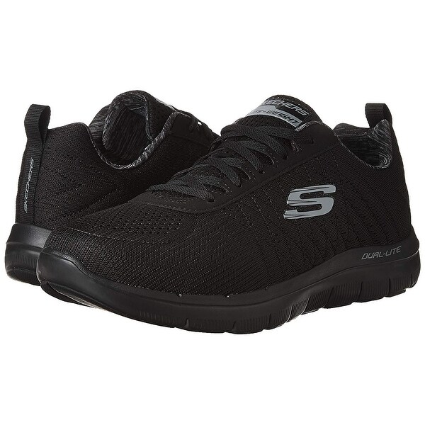 skechers sport mens black
