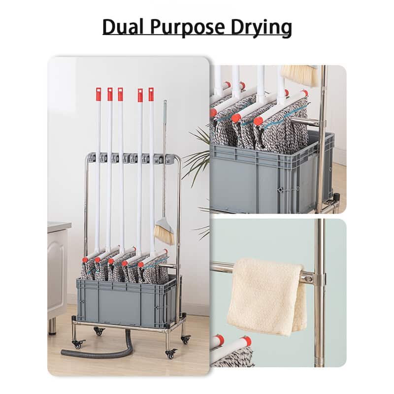 Movable Mop Bucket Set