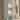 Hourglass Clear Ribbed Glass Up Down Dimmable Vanity Wall Light