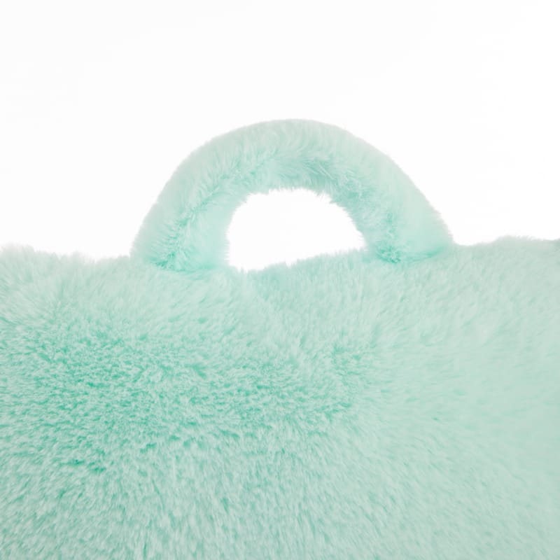 Urban Shop Decorative and Supportive Backrest Bed Pillow,Mint