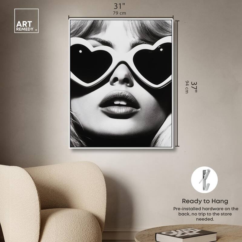 Love Through the Lens Canvas by Art Remedy