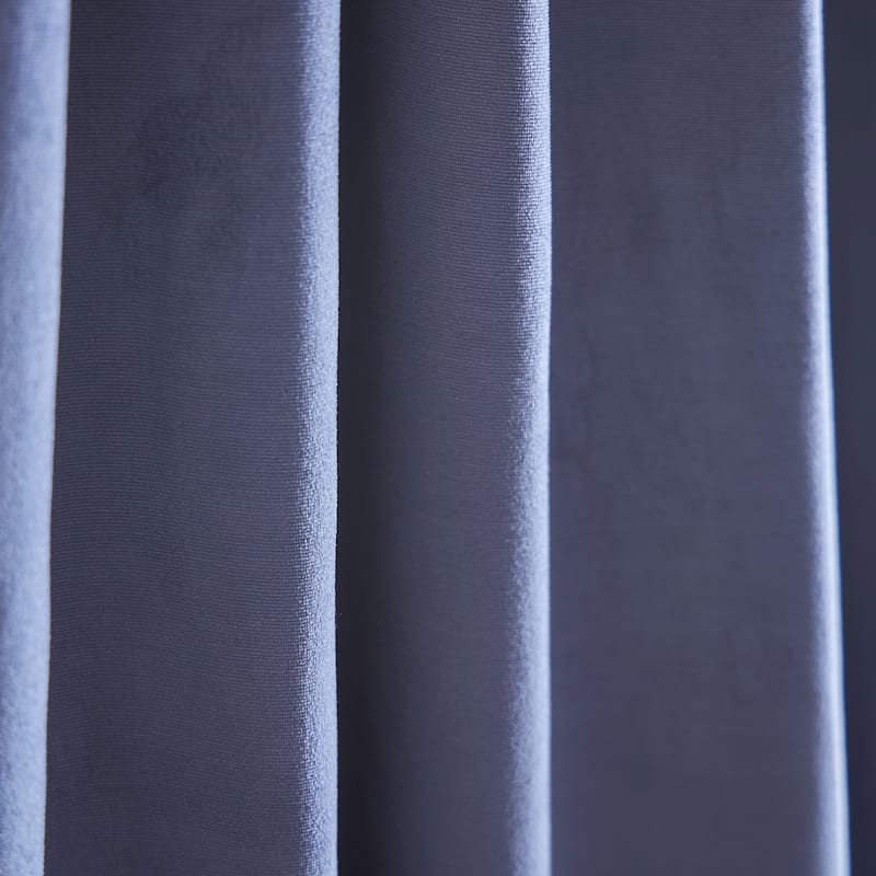 Martha Stewart Lucca Velvet Blackout Curtains - Panel Pair or Valance