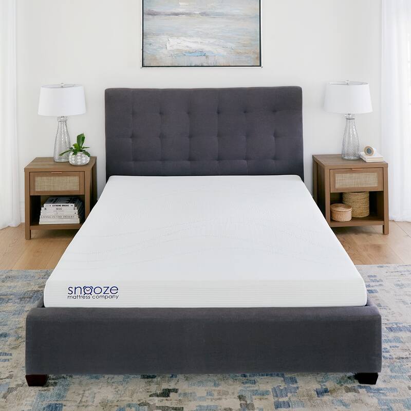 Snooze 6-Inch Dual Layer Support Memory Foam Mattress
