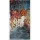 preview thumbnail 39 of 41, SAFAVIEH Glacier Stephaine Modern Abstract Rug 2'7" x 5' - Blue/Multi