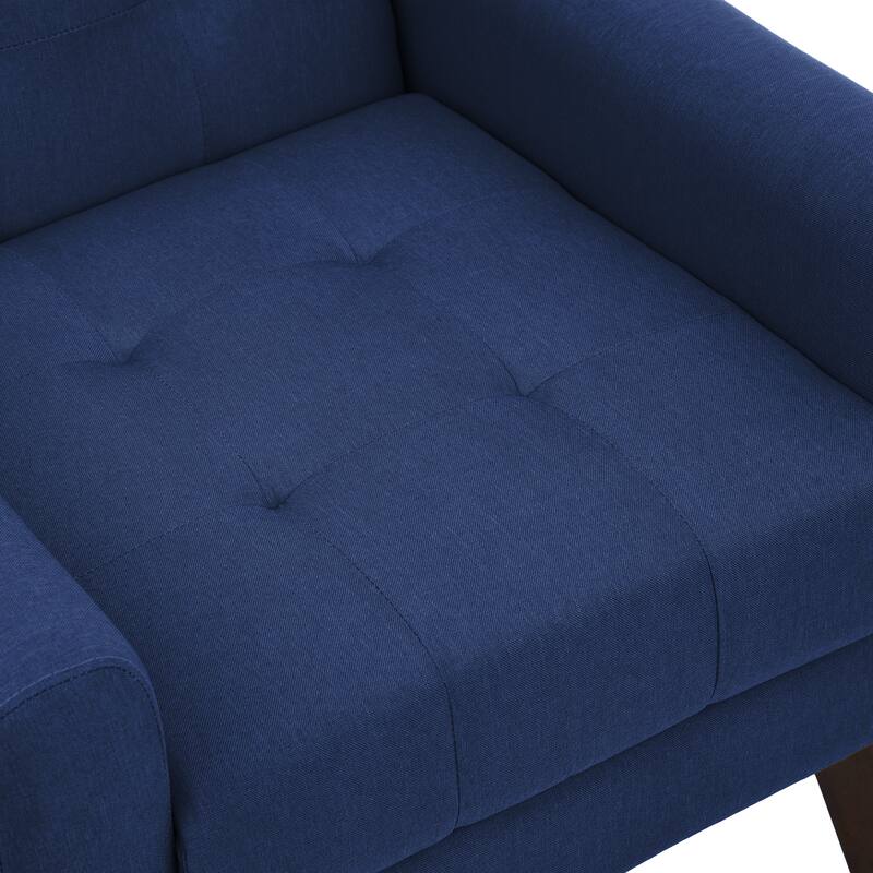 Set of 2 Tufted Upholstered Accent Armchair