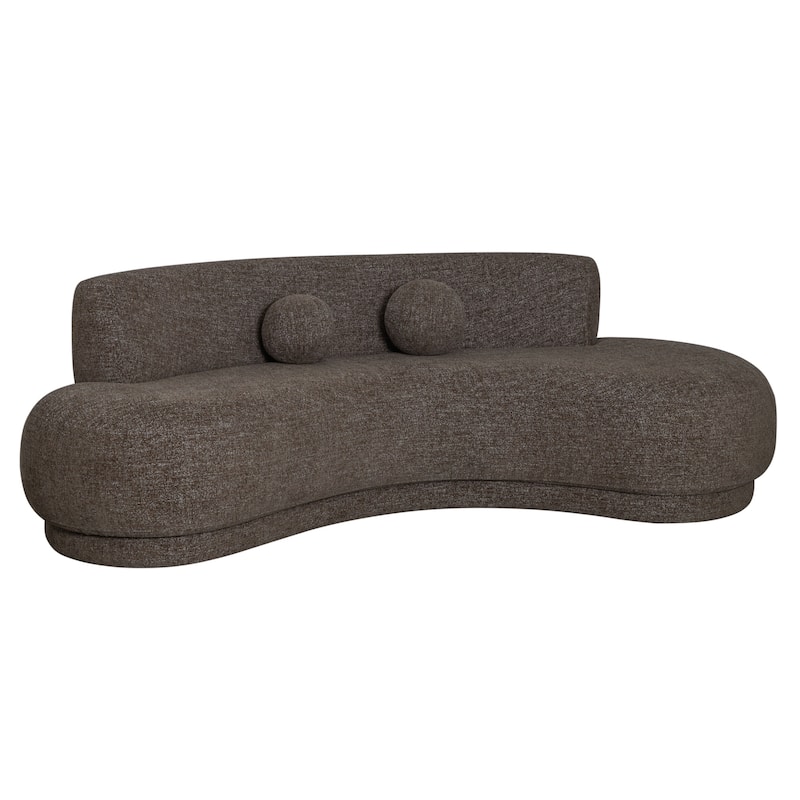 Oakland 97.5 in. 3-Seater Sofa with Oval Seat
