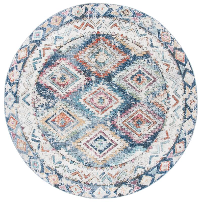 SAFAVIEH Phoenix Caldonia Moroccan Boho Distressed Rug