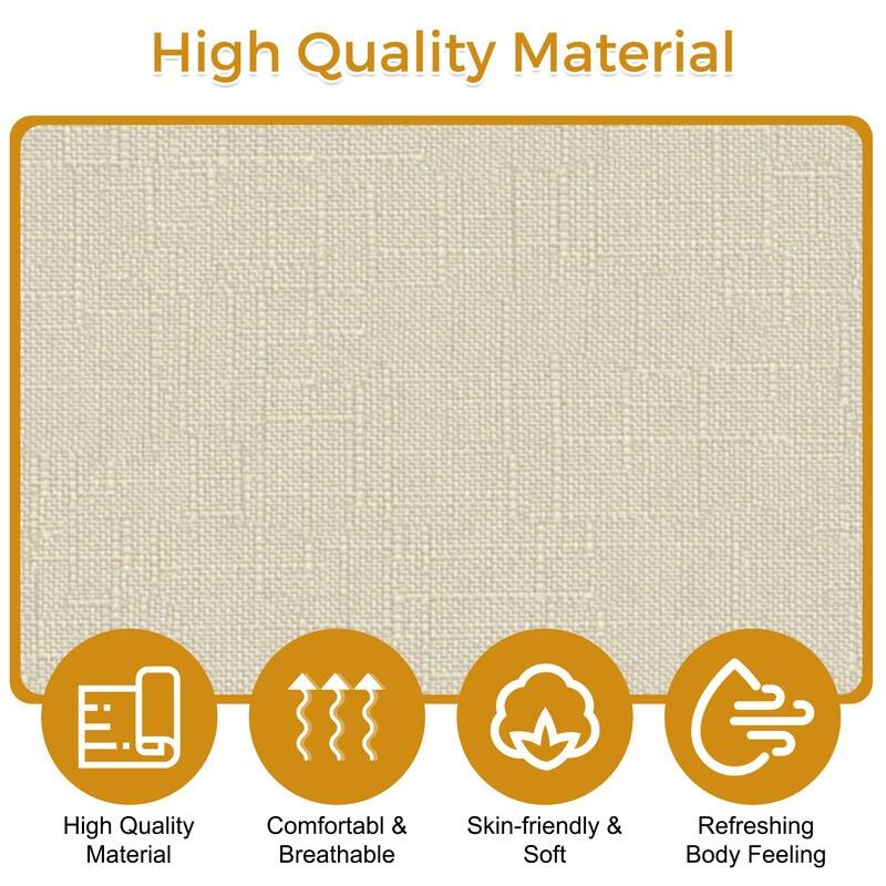 Fabric Upholstered Dining Chairs Button Tufted Nailhead Trim Accent Chairs Set of 2