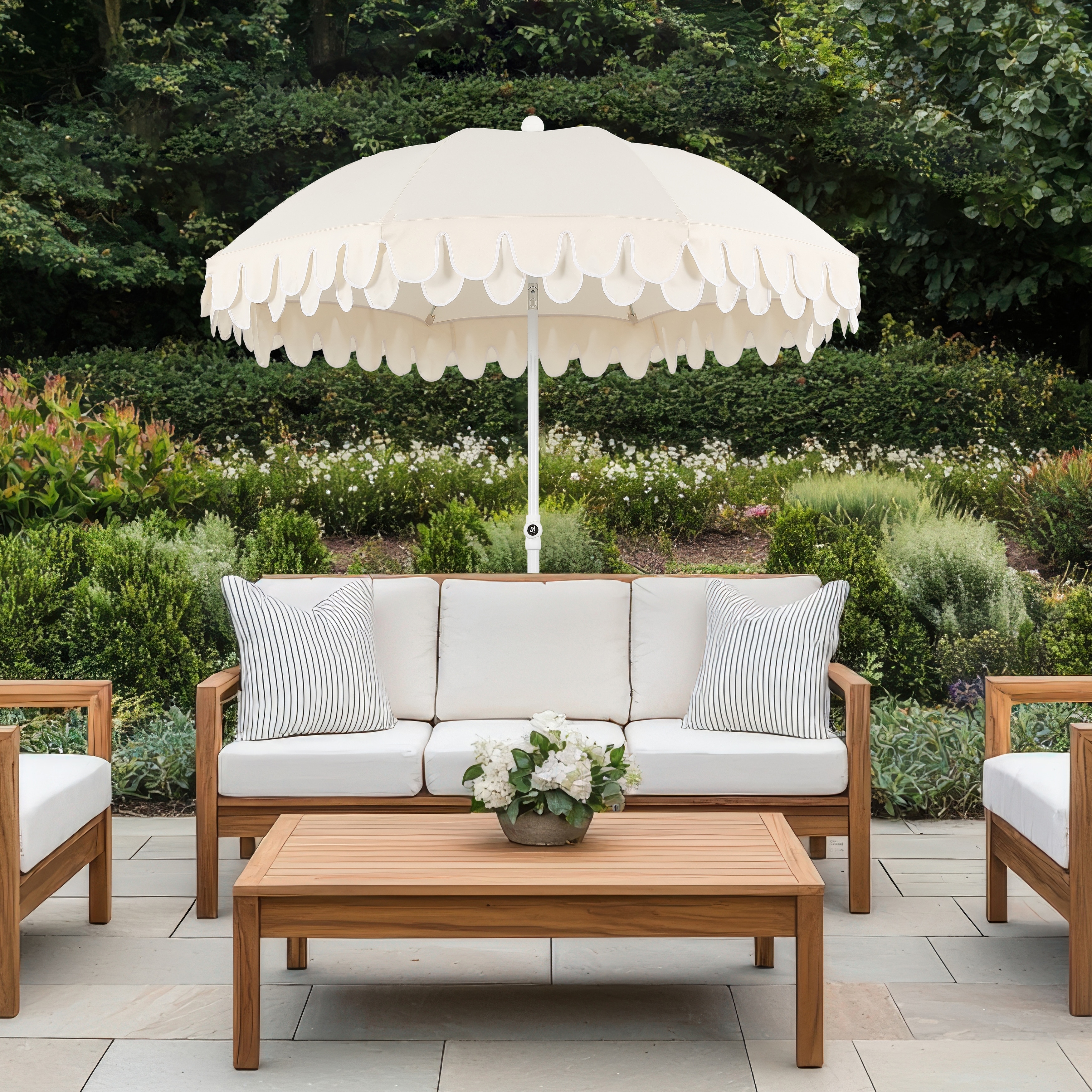 bistro table patio umbrella Paradise 30