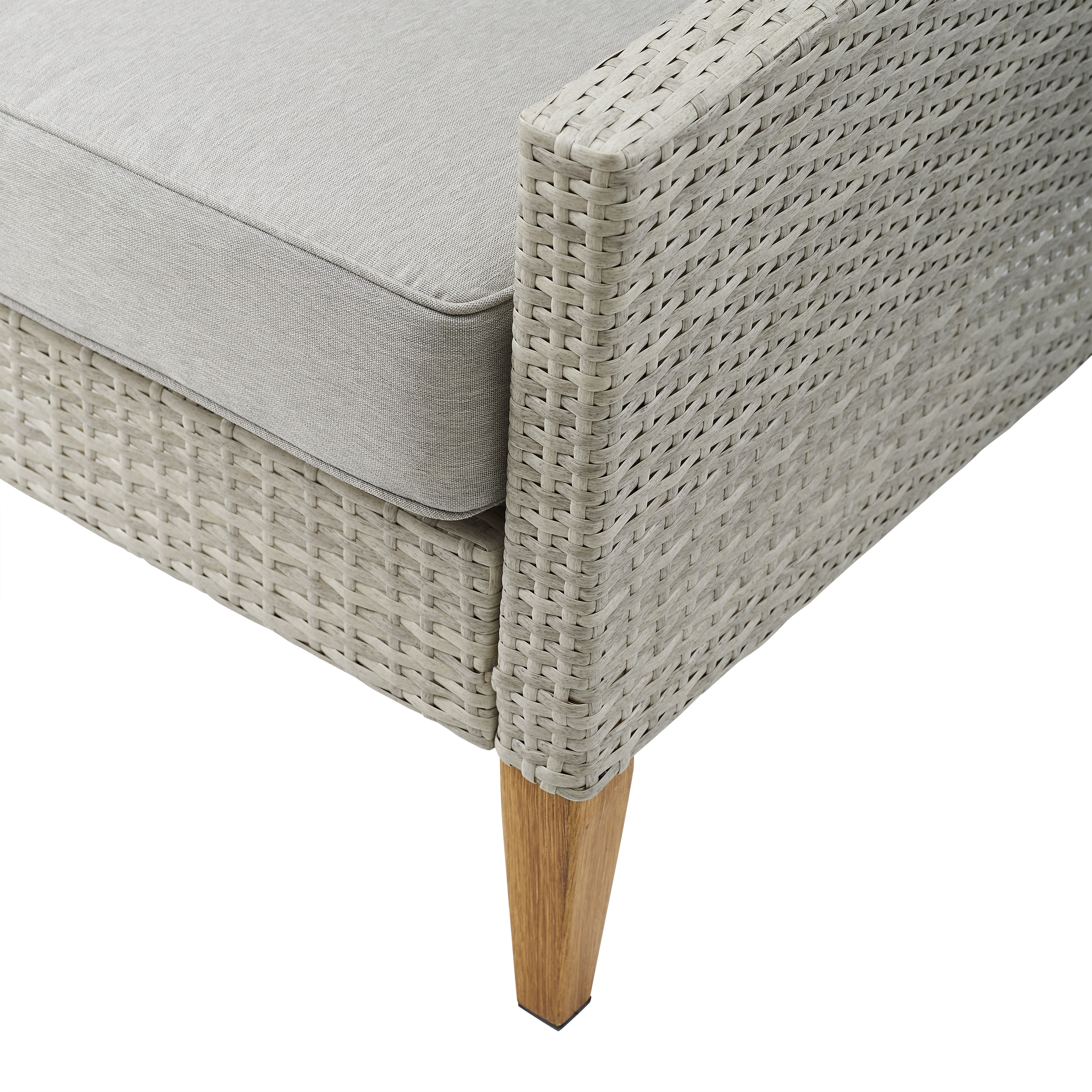 Crosley Capella Outdoor Wicker Sofa 33