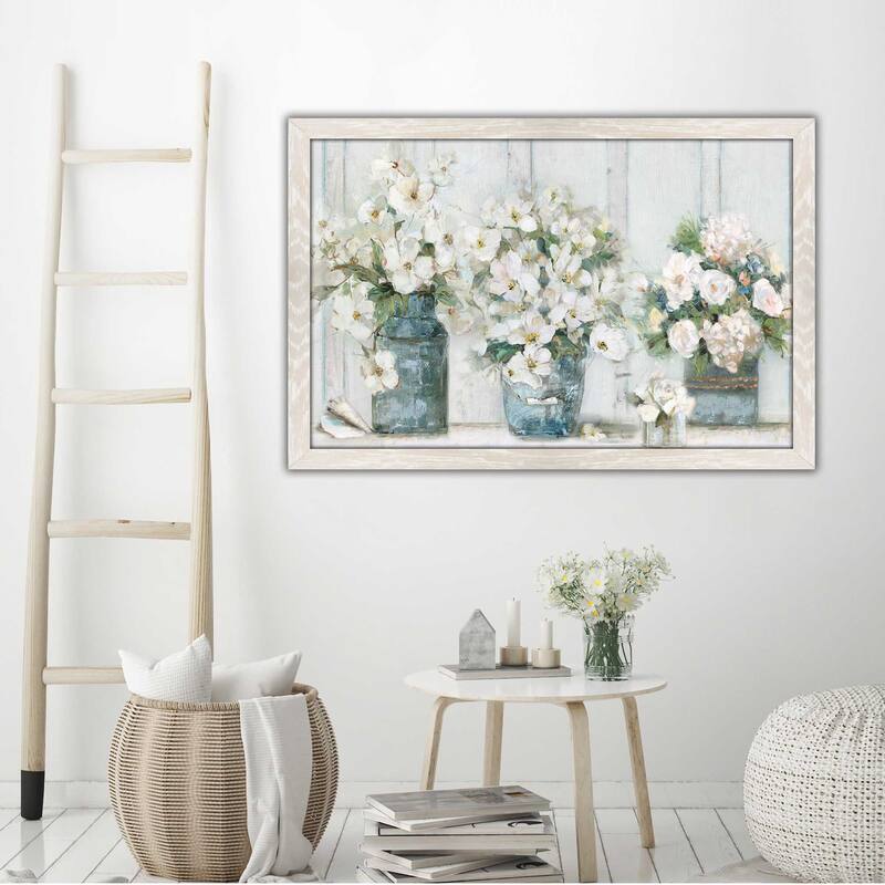 "Cottage Mantle" by Sally Swatland Print on Acrylic