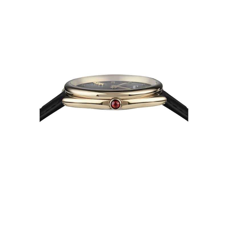 Ferragamo Women's Cuir 34mm Quartz Watch SFYN00420 - Black - One Size