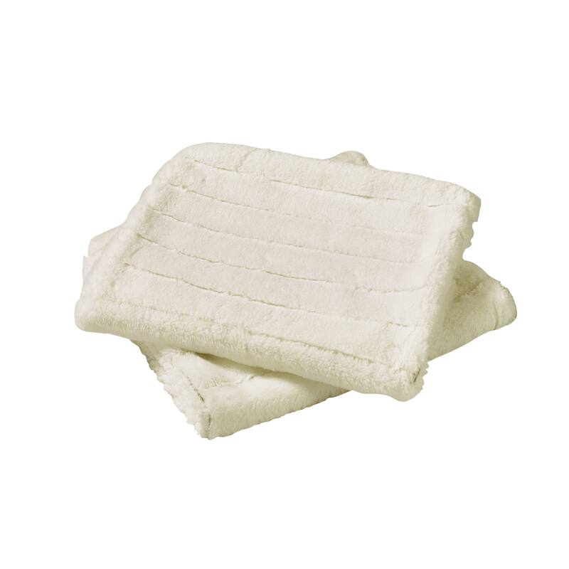 Decorative Supermink Solid Throw Pillow Covers Set of 2, NO INSERT