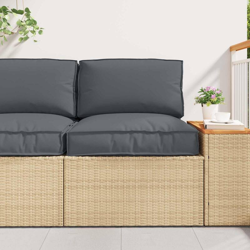 vidaXL Pallet Cushion Set 2 pcs Oxford Fabric