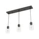 preview thumbnail 4 of 2, Hunter Hartland 3-Light Cluster Pendant/Chandelier - Dining Room, Kitchen, Bedroom, Entry - Farmhouse, Industrial, Modern