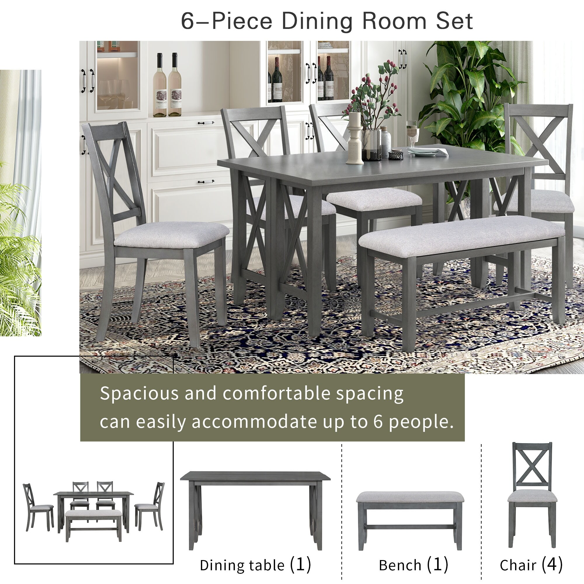 Foldable dining bench deals