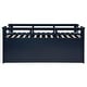 preview thumbnail 11 of 14, Carlsbad Wood Twin Captains Bed With Trundle Navy Blue