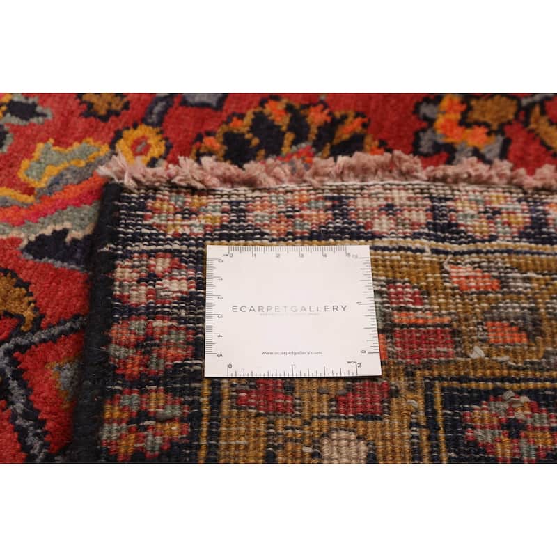 ECARPETGALLERY Hand-knotted Anadol Red Wool Rug - 3'7 x 11'8