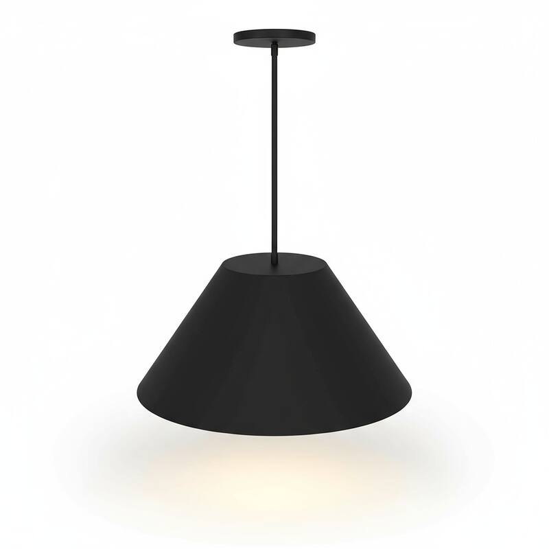 22 inch Integrated LED Pendant Light Diameter 5 Color Temperature Dimmable