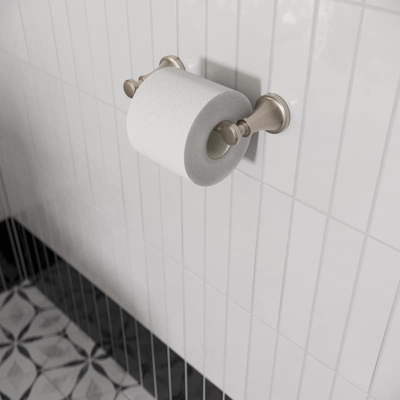 Pfister BPH-UTD0 Universal Wall Mounted Pivoting Toilet Paper Holder
