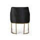 preview thumbnail 9 of 14, Roomfitters Velvet Upholstered Accent Chair, Modern Armchair with Tufted Backrest and Gold Metal Frame