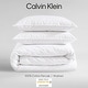 preview thumbnail 49 of 52, Calvin Klein Washed Percale Solid Cotton Duvet Cover Set