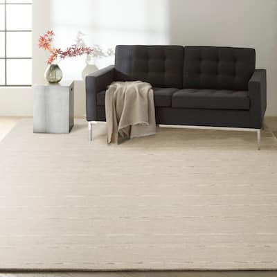 Calvin Klein Halo Contemporary Stripe Area Rug