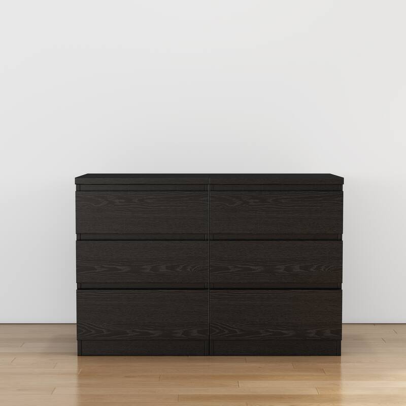 19.7"Nightstand with 3 Drawers,Set of 2,Beside Table with Drawers Handle Free Design,Thickened Top Plate,3 Drawer