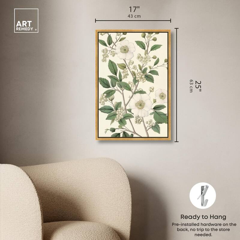 White Cherokee I Canvas by Art Remedy