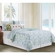 preview thumbnail 1 of 3, Delray Beach Ocean Coastal Beach Quilt Set