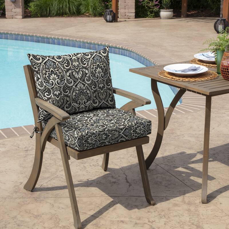 ARDEN Outdoor 21 x 21 in. Dining Chair Cushion Set