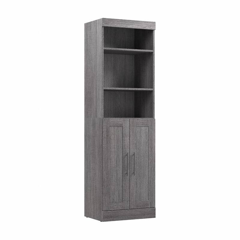 Pur 25W Closet Organizer with Doors by Bestar - Closet Organizer