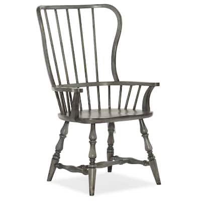 Ciao Bella Spindle Back Arm Chair - 24.25"W x 43.25"H x 25.25"D