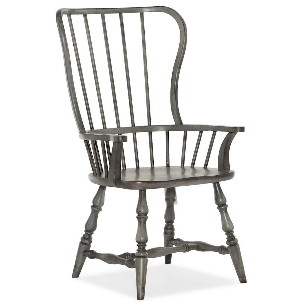 Ciao Bella Spindle Back Arm Chair - 24.25"W x 43.25"H x 25.25"D