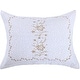 preview thumbnail 21 of 53, MarCielo 2 Pack Pillow Shams Throw Pillow Covers Euro Sham Embroidery