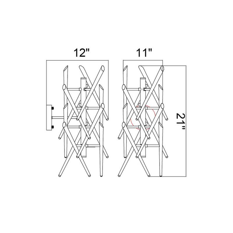 Icicle 3 Light Wall Light With Chrome Finish Bed Bath & Beyond 29357846