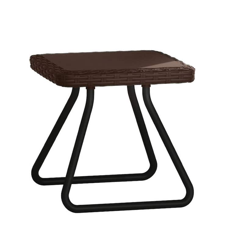 Keter 3-piece Rio All-weather Outdoor Conversation Chair and Table Set