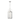 Atlas Lighting Crested Butte Mission Style Clear Glass 1 Light Outdoor Pendant - 9 inch Wide