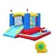 preview thumbnail 2 of 5, Inflatable Bounce House for Kids Castle Children Bouncer with Widen Slide