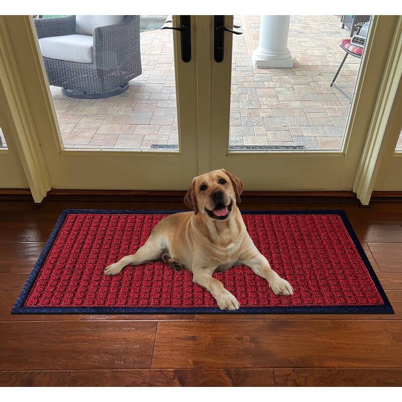 A1HC New Durable and Versatile Polypropylene Rubber Door Mat All Weather Inside Outside Door Mat