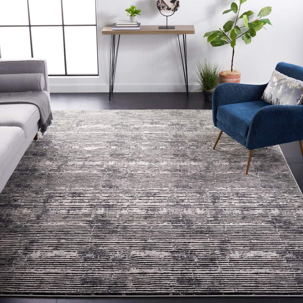 SAFAVIEH, Lurex Ricardina Modern Abstract Polyester Rug