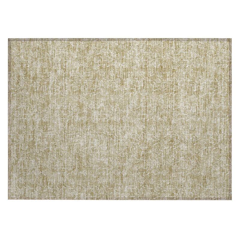 Machine Washable Indoor/ Outdoor Chantille Modern Floral Impressions Rug