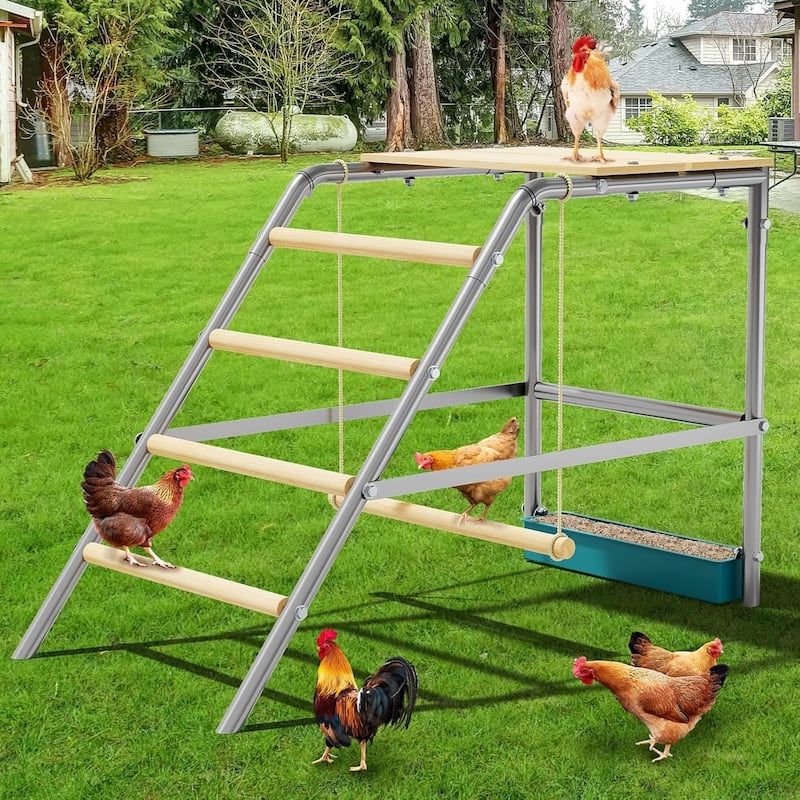 Chickens Roosting Bars for Coop - 100*48*70cm