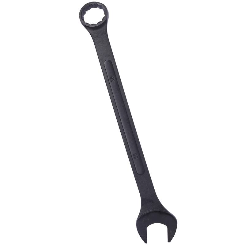 Metric Jumbo Combination Wrench Set Extra Large, 10 PC Metric Black-Oxide Jumbo Combo Wrench Set with pouch