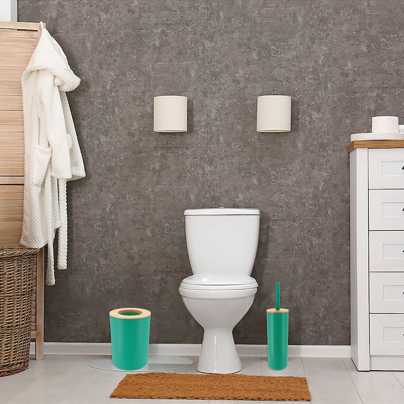 Padang Bathroom Accessories Set Bamboo