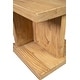 preview thumbnail 4 of 8, Bridges Reclaimed Elm Side Table, Natural