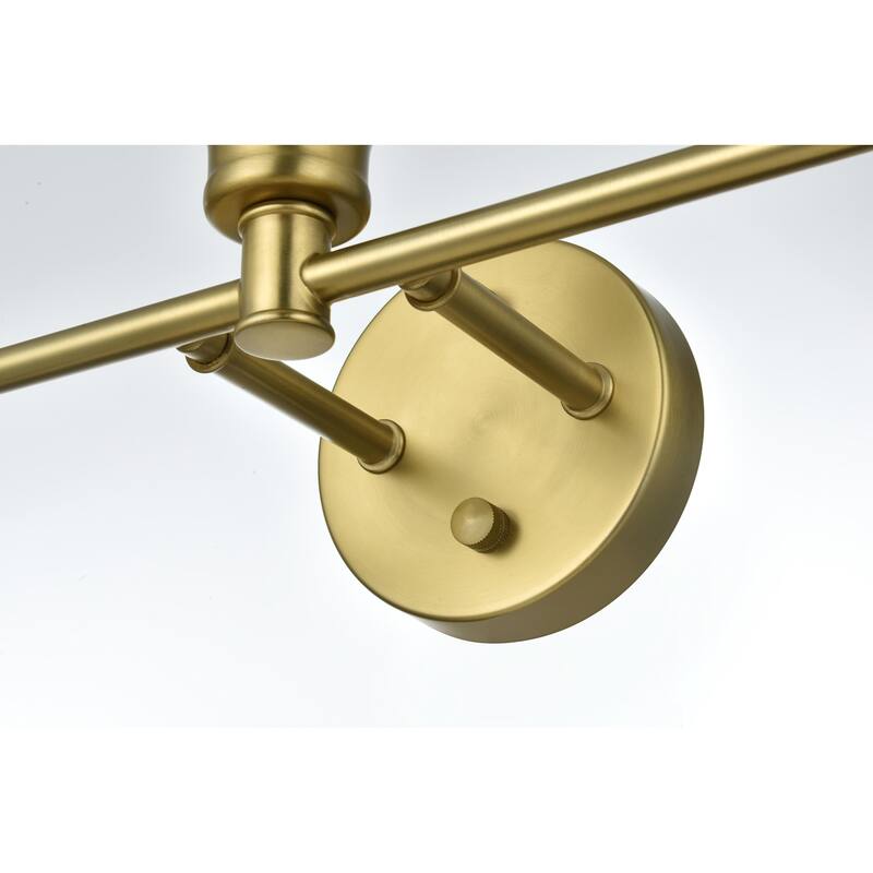 Elegant Lighting Gene 3 Light 28" Wide Bathroom Vanity Light with