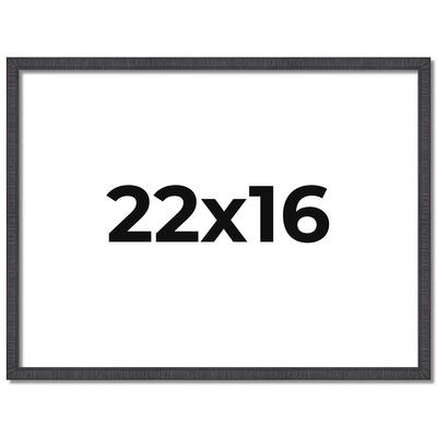 22x16 Frame Brown Picture Frame - Complete Modern Photo Frame Includes